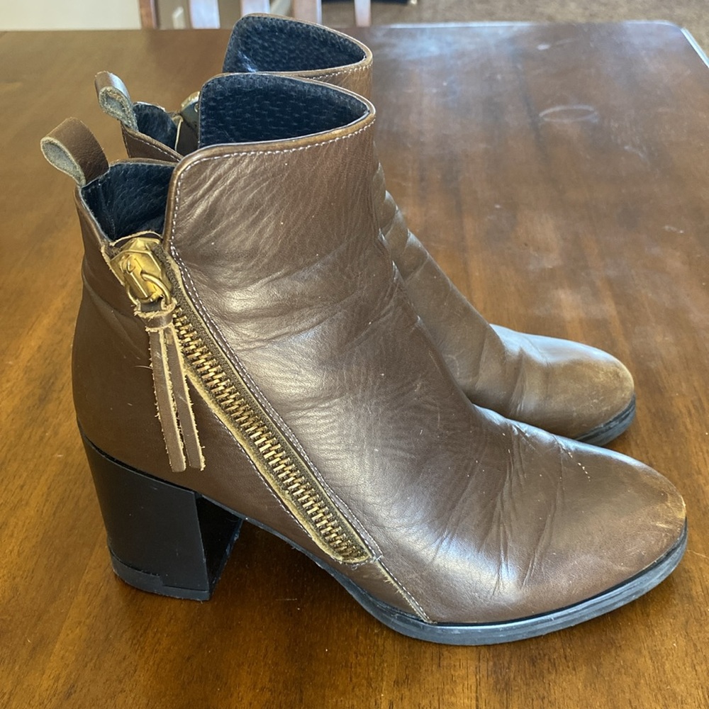 Miista Olive Brown Boots